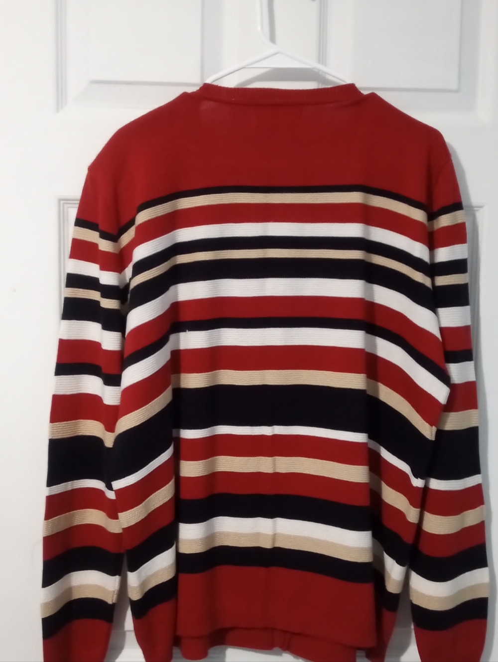 Alfred Dunner Red Multi-Stripe 2Fer Sweater - Picture 4 of 5